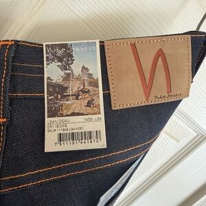 Nudie Jeans Lean Dean Men's Dark Indigo Jeans